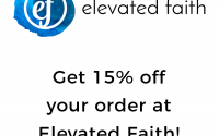 elevated faith discount code and coupons