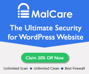 malcare plugin 20% coupon code