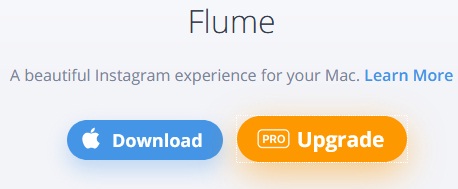 how to upload picture with flume on mac