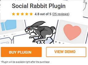 download social rabbit plugin coupon code
