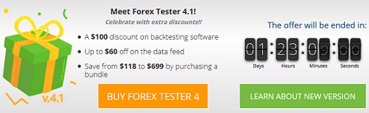 Forex Tester 4 coupon code for free download