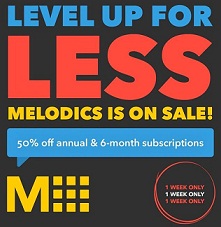 melodics discount code 2021