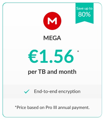 MEGA.nz promo code logo