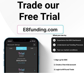 e8 funding discount code logo