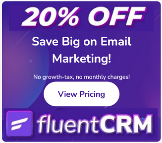 fluentcrm promo code logo