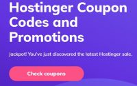 hostinger coupon code logo