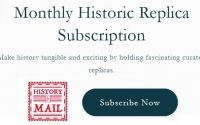 history by mail coupons logo