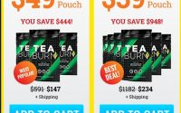 teaburn coupons logo