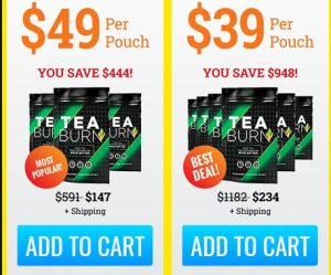 Tea Burn Metabolism Pouches